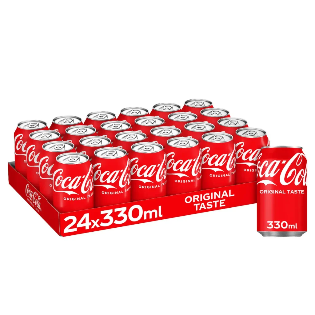 Coca-Cola 330ml can wholesale packaging for distributors and retailers”